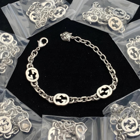 Classic Artisan Crafted Silver Bracelet