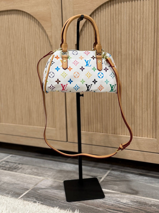 Cute and Colorful Logo Shoulder Bag